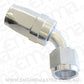 Aeroflow Performance Products AF118-20S 20AN Taper Series 60 Degree Hose End Silver