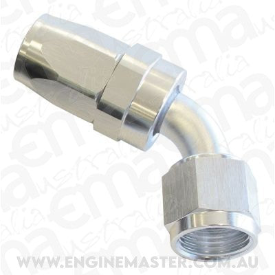 Aeroflow Performance Products AF118-20S 20AN Taper Series 60 Degree Hose End Silver