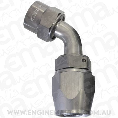Aeroflow AF7828-06 -6AN 60 Degree Kryptalon Lightweight Big Bore Titanium