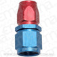 Aeroflow AF501-08-10 Stepped Straight End -8 Hose to -10AN Reducer Hose End Blue