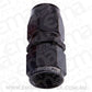 Aeroflow AF501-06BLK-25 Alloy Straight Hose End -6AN Black Cutter Style (25 Pack)