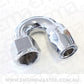 Aeroflow AF886-12 Elite 180 Deg -12AN Hose End Elite Show Quality Full Flow