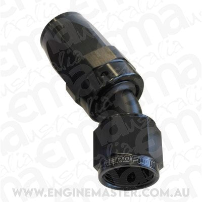 Aeroflow Performance Products AF117-20BLK 20AN Taper Series 30 Degree Hose End Black