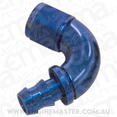 Aeroflow 400 series hose 12AN 120 Deg Full Flow Push Lblue Full Flow Push Lock Aeroflow Performance Products AF514-12