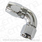 Aeroflow Performance Products AF883-06 Elite 90 Deg -6AN Hose End Elite Show Quality Full Flow