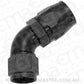 Aeroflow AF558-12-10BLK Alloy 60 Deg Hose End -12 Hoseto -10 Expander Hose End Black