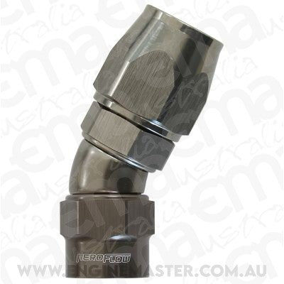 Aeroflow AF7857-10 -10AN 30 Degree Kryptalon Full Flow Big Bore 1 Piece