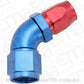 Aeroflow AF558-08-10 Alloy 60 Deg Hose End -8 Hose to -10 Reducer Hose End Blue