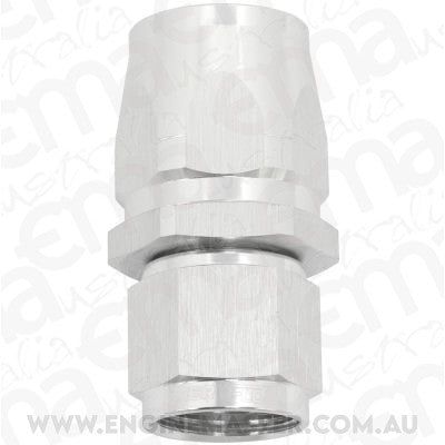 Aeroflow AF501-12-10S Stepped Straight End -12 Hose to -10AN Expander Hose End Sil