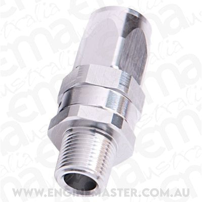 Aeroflow AF830-10-08S Male 1/2" NPT Straight To-10Ansilver Full Swivel Straight