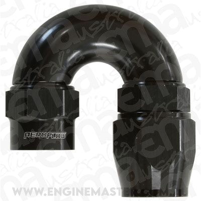 Aeroflow AF7056-12 -12AN 180 Degree Kryptalon Full Flow Big Bore 1 Piece