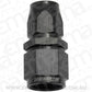 Aeroflow AF501-06-08BLK Stepped Straight End -6 Hose to -8AN Reducer Hose End Black
