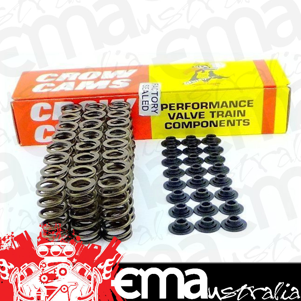 Suit Holden / Chev LS1 LS2 L98 V8 Vtkls8 Dual Valve Spring Kit Commodore Vt-Ve 5.7L Crow Cams CROW-VTKLS8