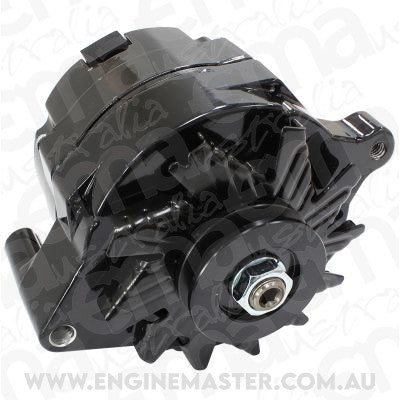 Aeroflow AF4273-1140 Ford Black 140 Amp 1 Or 3 Wirealternator