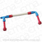 Aeroflow AF160-06-2 Holley Dual Inlet Rail -6AN Blue Suit 2x Metering Blocks