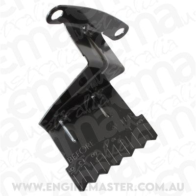 Aeroflow AF1828-2001 Sb Chev Timing Pointer Tab Black 6" 7" & 8" Balancer