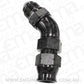 Aeroflow AF128-08BLK 1/2" Tube 45 Deg Male -8AN Black Swivel Nut with Olive