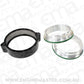 Aeroflow AF25-2500BLK 2.5" Billet Intercooler Clamps Quick Connect Black Clamp