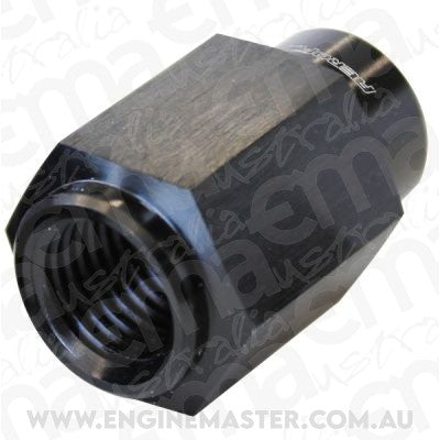 Aeroflow AF146-02BLK Holden / Chev LS Fuel Rail to Gauge Adapter Female 1/8" NPT