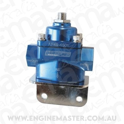 Aeroflow AF49-4501 Bypass Reg 4.5-9 Psi Adjustabl-8 ORB Port S Bottom Return