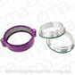 Aeroflow AF25-3000PUR 3.0" Billet Intercooler Clamps Quick Connect Purple Clamp