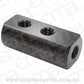 Aeroflow AF456-01-04BLK Compact Distribution Block 1 In 4 Out All Port S 1/8" NPT