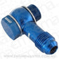Aeroflow AF167-06 Holley - Fitech - 9/16" to -6 Inlet Fitting Kit Blue