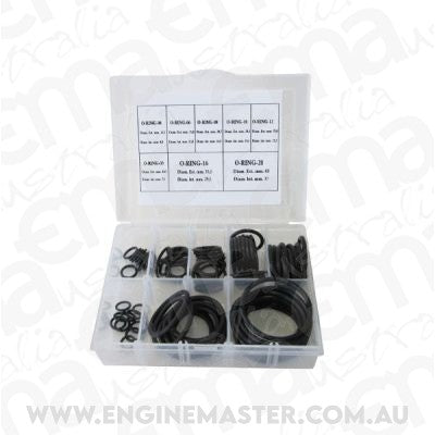 Aeroflow AF175-KIT Epr O-Rings -3 to -20AN Pk 10 Of Each In Plastic Case