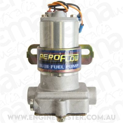 Aeroflow AF49-1009 Blue Fuel Pump 14 Psi 110 GPH 3/8" Barb Or F/Male 3/8" NPT