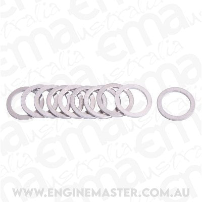 Aeroflow AF171-08 Alloy Crush Washer Metric M8 8mm I.D suits M8 Metric Thread