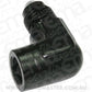 Aeroflow AF373-04BLK 90 Deg Adaptor 1/8 NPT to -4 Black