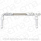 Aeroflow AF161-08S Barry Grant Demon Dual Inlet -8AN Silver Suit 2x Metering Blocks