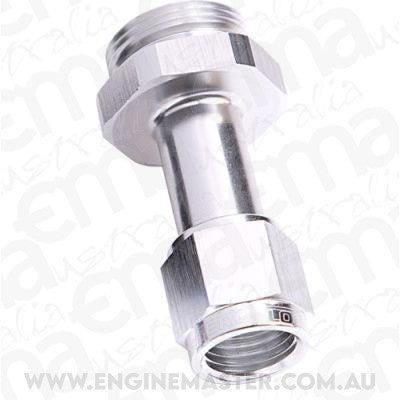 Aeroflow AF160-08-1S -8AN Female to Holley 4150 Silver Swivel Nut (Pair)