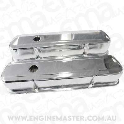 Aeroflow AF1821-5054 Holden 253-308 Valve Cover Chrome without Logo