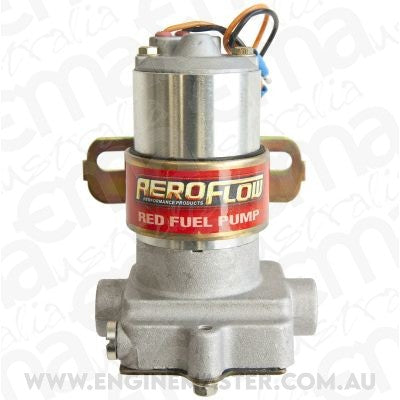 Aeroflow Performance Products AF49-1008 Red Fuel Pump 97 GPH 3/8" Barb Or F/Male 3/8" NPT