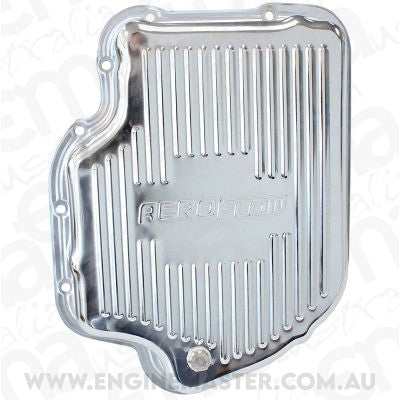 Aeroflow AF1825-3001 Th400 Deep Transmission Pan Chrome W/ Drain Plug 3" Deep