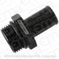 Aeroflow AF414-12-10BLK -12ORB TO 5/8" PUSH ON BARB BLACK