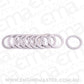 Aeroflow Performance Products AF177-12 Alloy Crush Washer -12AN (10 Pack) 27.2mm ID