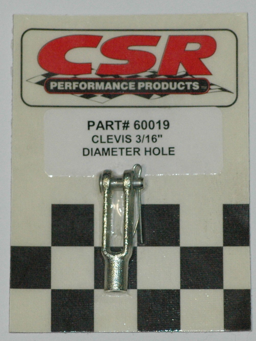 CSR Performance CSR60019 Csr Clevis End & Pin Kit Suit 3/16" Thread