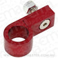 Aeroflow AF157-15R Billet P Style Clamp -12 Braid Red 24mm ID Or 7/8" ID