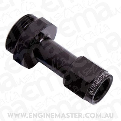 Aeroflow AF160-08-1BLK -8AN Female to Holley 4150 Black Swivel Nut (Pair)