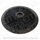 Aeroflow AF2251-1401 14" Black Full Flow Top Plate Black Cotton Hi Flow & Filtrat