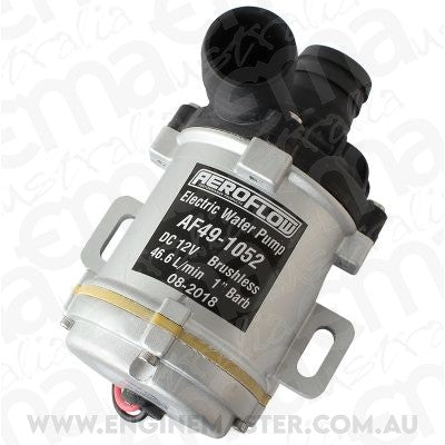 Aeroflow AF49-1052 Supercharger/ Electric Water Pump 1" Barb S 46.6Lpm Brushles