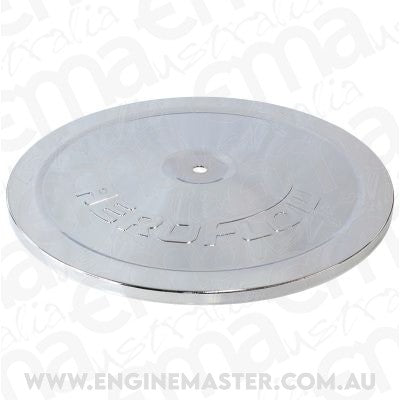 Aeroflow AF2851-0922 9" Chrome Steel Top Plate Only