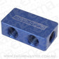 Aeroflow AF456-02-04 Compact Distribution Block 2 In 4 Out All Port S 1/8" NPT