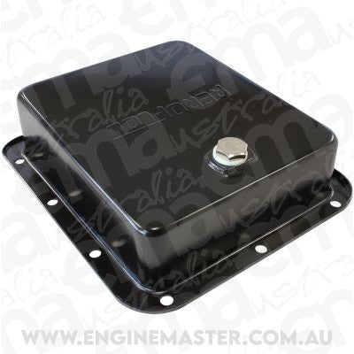 Aeroflow AF1826-3000 Ford C4 Deep Transmission Pan Black Extra Capacity