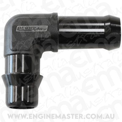 Aeroflow AF50-1001 LSA S/Charger Water Fitting 90Deg to 5/8" Barb Clip In Male