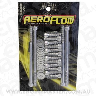 Aeroflow Performance Products AF37-0005 Ford 302 351C Valve Cover Bolt(Cap Screw) Rocker Cover