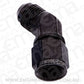 Aeroflow Performance Products AF142-04BLK 45 Deg Female - Male -4AN Black Swivel Nut