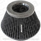 Aeroflow AF2911-1009 6" Clamp-On Tapered Carbon 7.6 / 4.7" O.D 4" High Black